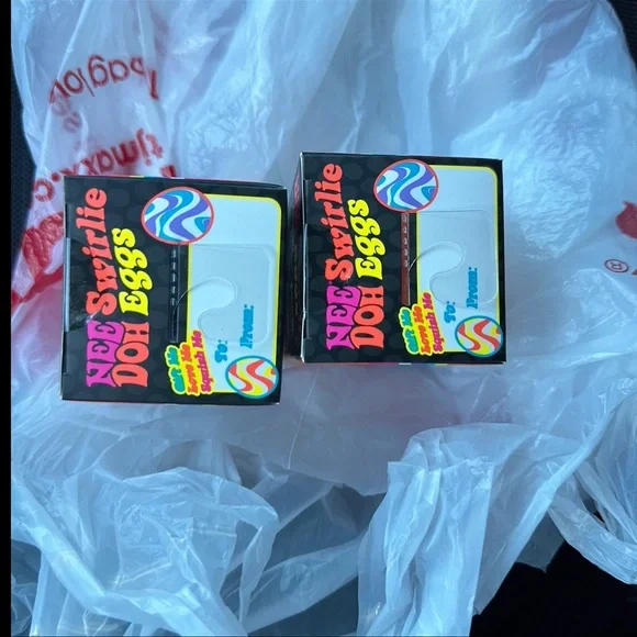 NEW 2026 viral NeeDoh swirlie marbled egg color fidget squishy Set of 2) Easter - Picture 5 of 5